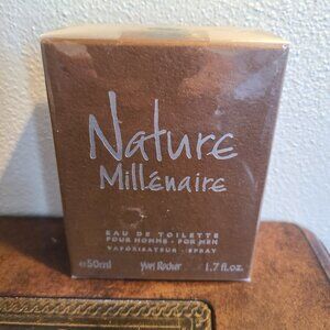 Yves Rocher Homme Nature Eau De Toilette 2.5 oz VTG Sealed Nature Millionaire
